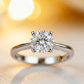 Classic Solitaire Diamond Engagement Ring